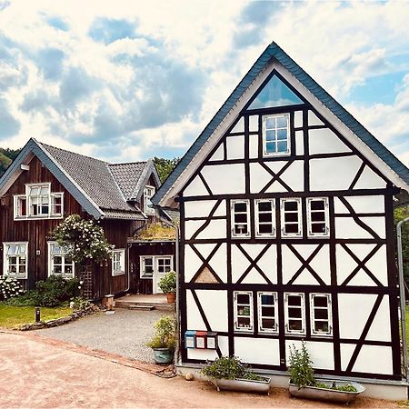 Fachwerkhaus Am Waldesrand Villa Solingen Eksteriør billede