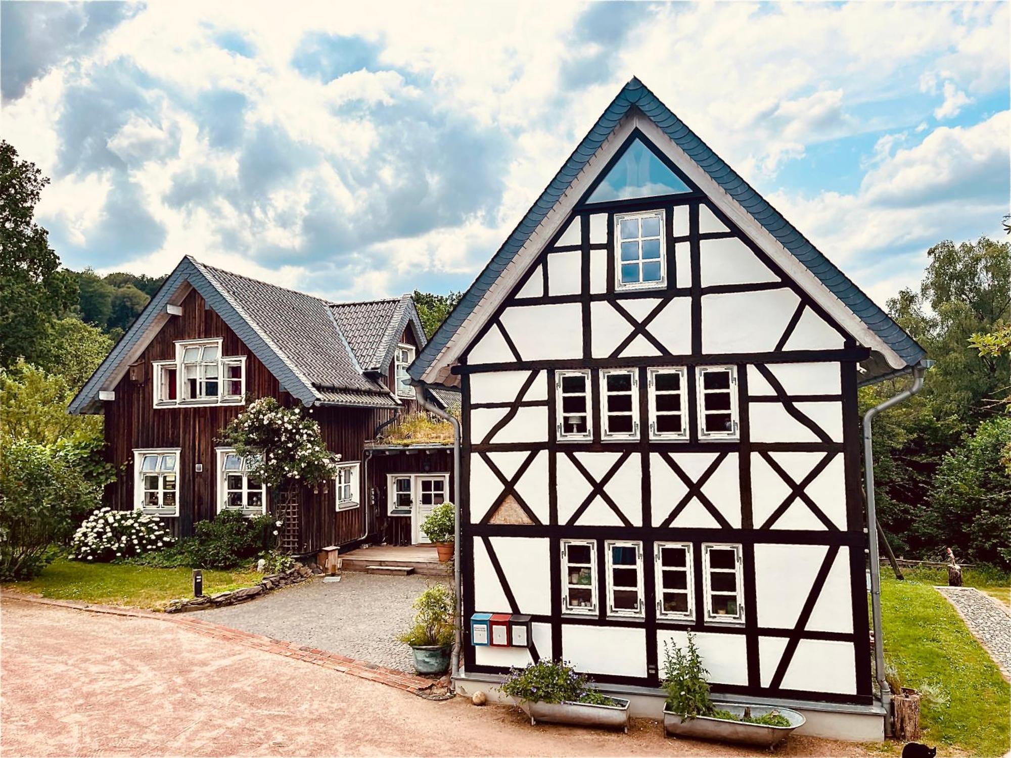 Fachwerkhaus Am Waldesrand Villa Solingen Eksteriør billede